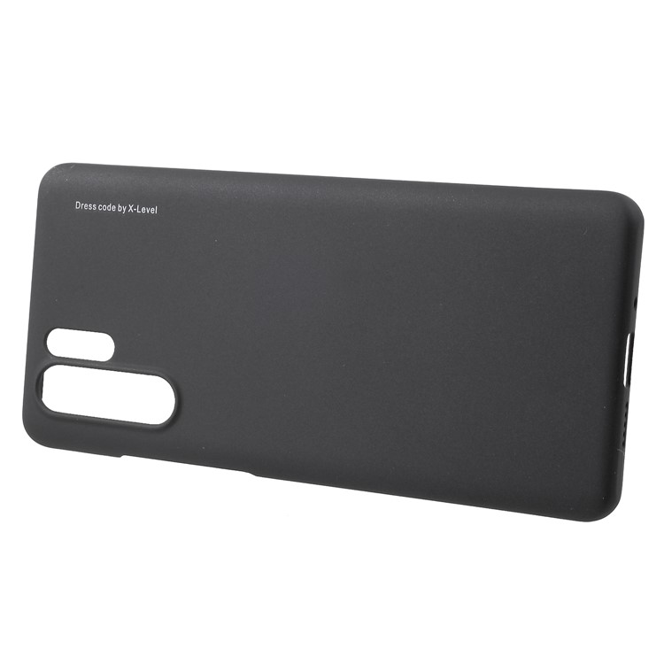 Estuche de Teléfono Duro de PC Helada de la Serie X-level Knight Para Huawei P30 Pro - Negro