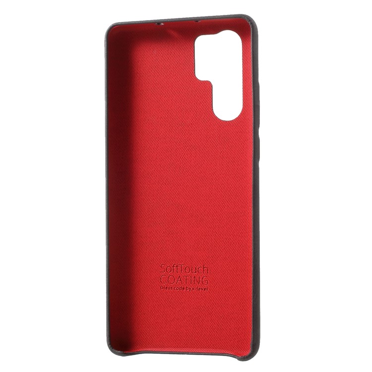 X-LEVEL Vintage Leather Coated PC Phone Casing for Huawei P30 Pro - Coffee-5