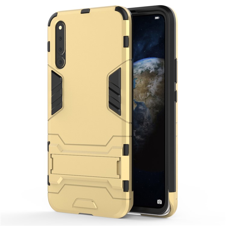 Cool Guard Kickstand PC TPU Hybrid Shell for Huawei Honor Magic 2 - Gold-5