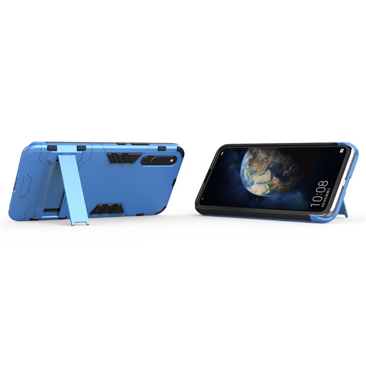 Cool Guard Kickstand PC TPU Combo Case for Huawei Honor Magic 2 - Baby Blue-3