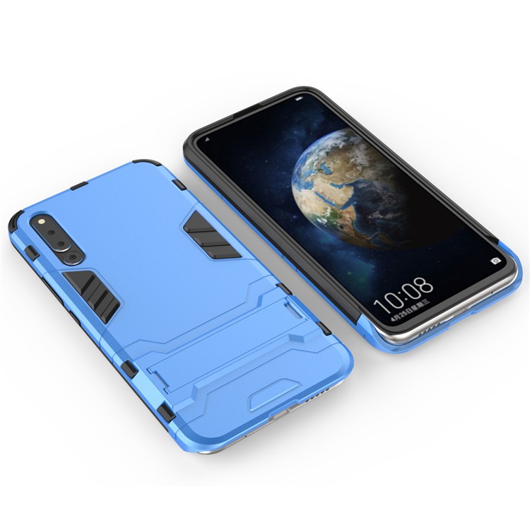 Cool Guard Kickstand PC TPU Combo Case for Huawei Honor Magic 2 - Baby Blue-4