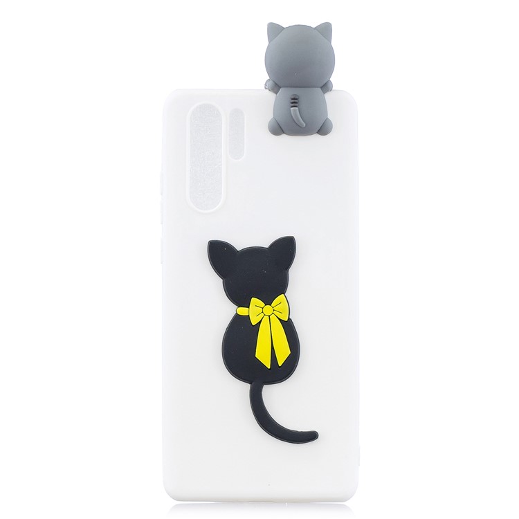 3D Pattern Soft TPU Mobile Phone Cover for Huawei P30 Pro - Cat-2