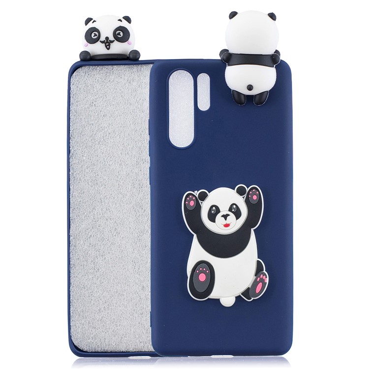 3D Pattern Soft TPU Case Cover Shell for Huawei P30 Pro - Jumping Panda-1