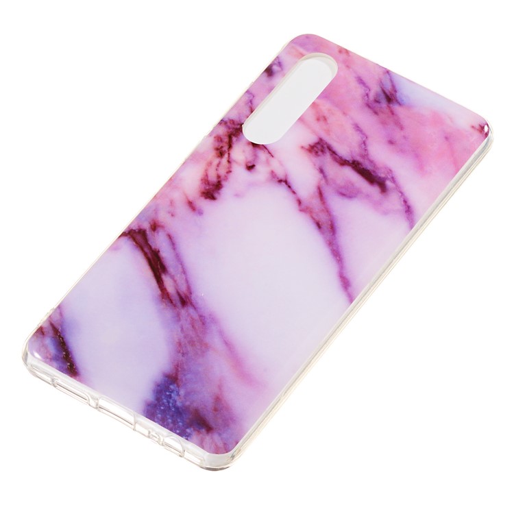 Marble Pattern IMD TPU Soft Back Cover for Huawei P30 - Style B-3