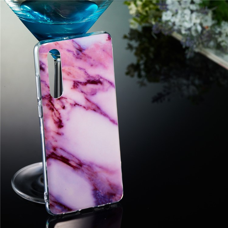 Marble Pattern IMD TPU Soft Back Cover for Huawei P30 - Style B-5