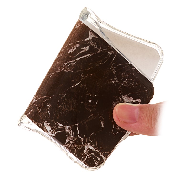 Marble Pattern IMD TPU Soft Back Casing for Huawei P30 - Style D-4
