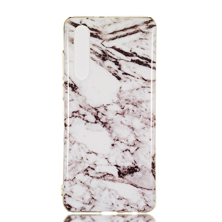 Marble Pattern IMD TPU Soft Protective Casing for Huawei P30 - Style J-2