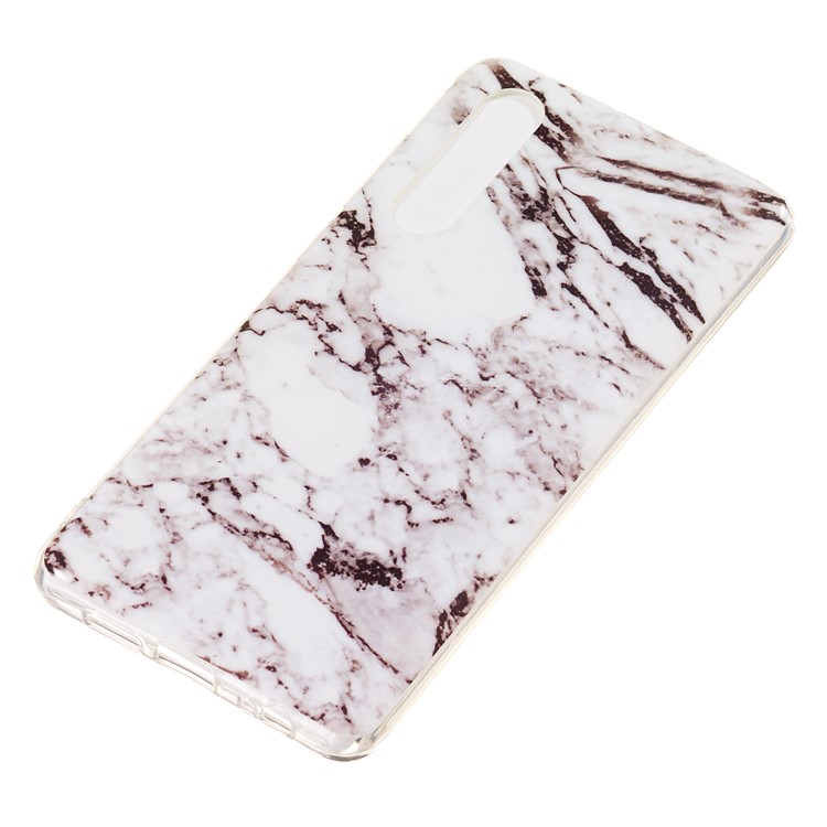 Patrón de Mármol Imd Tpu Carcasa Protectora Suave Para Huawei P30 - Estilo J-3