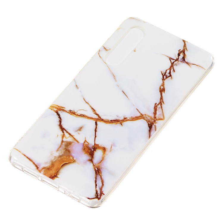 Marble Pattern IMD TPU Back Cover for Huawei P30 - Style B-3