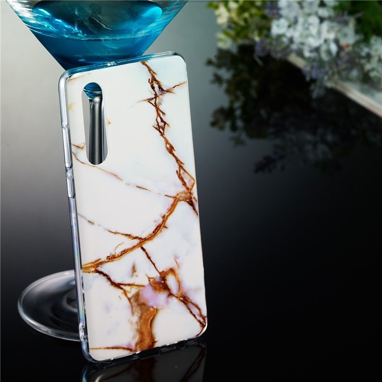 Marble Pattern IMD TPU Back Cover for Huawei P30 - Style B-5
