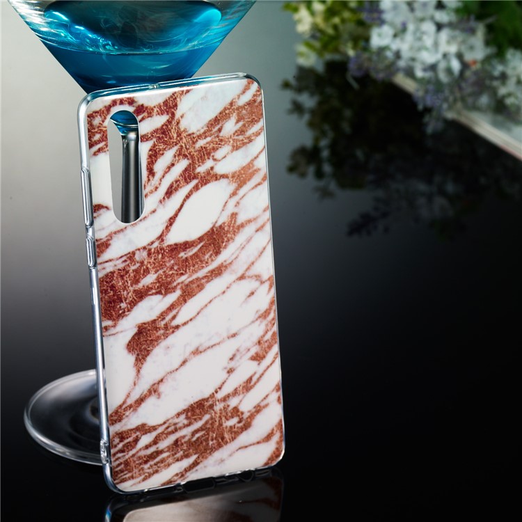 Marble Pattern IMD TPU Phone Case for Huawei P30 - Style D-5