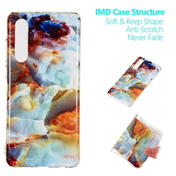 Marble Pattern IMD TPU Mobile Shell for Huawei P30 - Style I-1