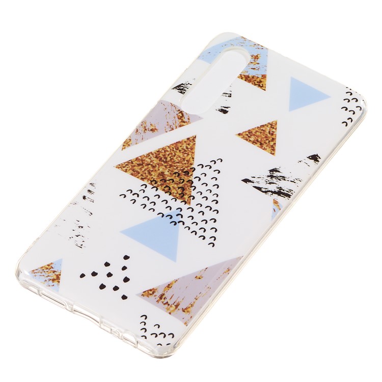 Marble Pattern IMD TPU Protection Shell for Huawei P30 - Style L-3