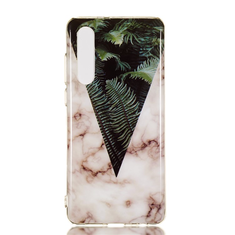 Marble Pattern IMD TPU Case Shell for Huawei P30 - Style O-2
