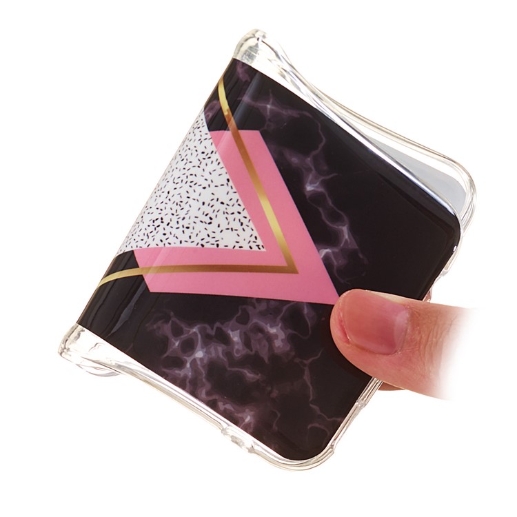 Marble Pattern IMD TPU Case Accessory for Huawei P30 - Style R-4