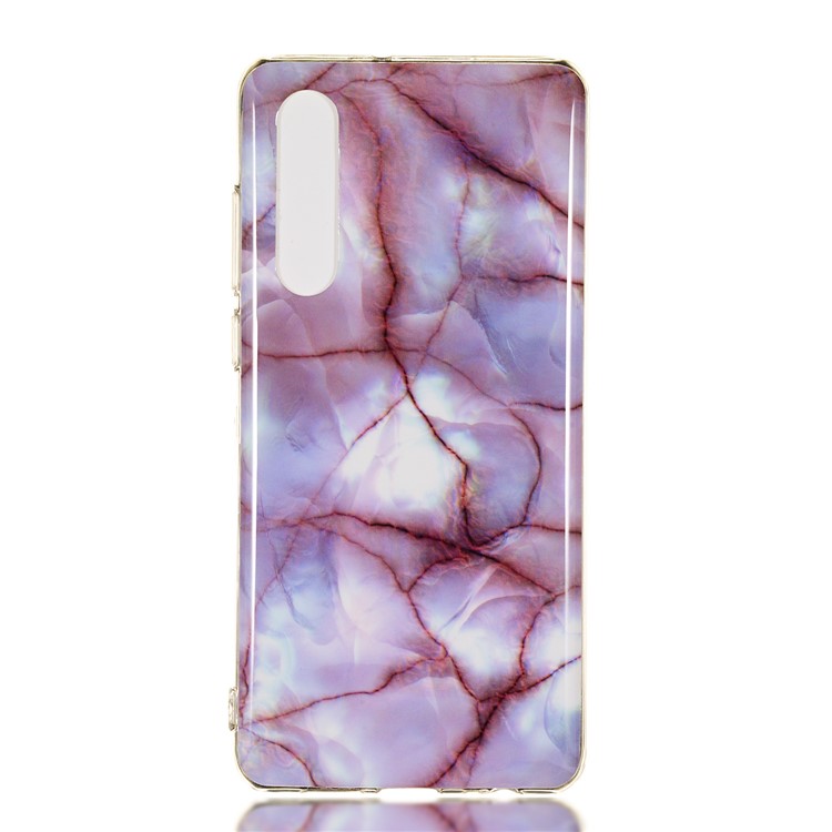 Marble Pattern IMD TPU Back Phone Casing for Huawei P30 - Style S-2