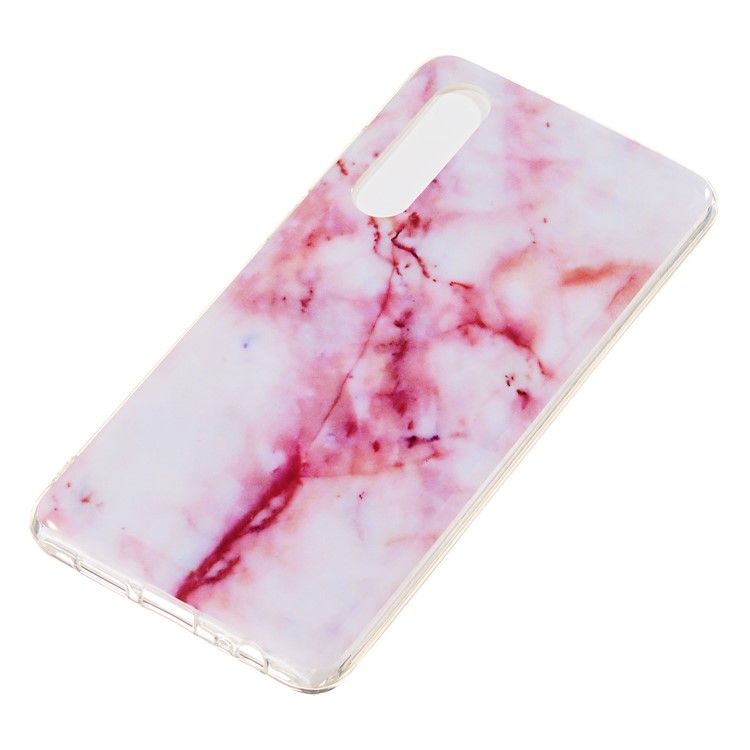 Marble Pattern IMD TPU Protector Shell for Huawei P30 - Style T-3