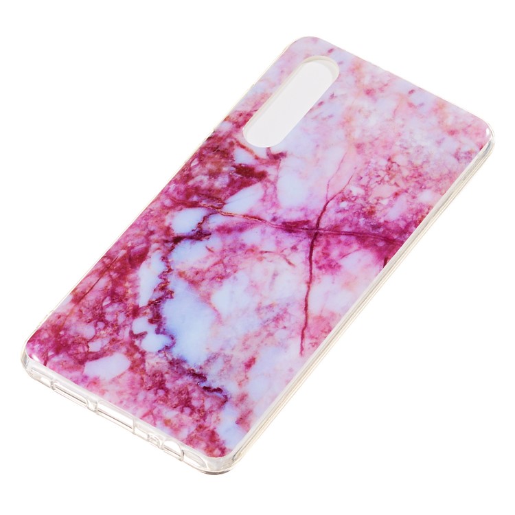 Marble Pattern IMD TPU Soft Protective Case for Huawei P30 - Style U-3