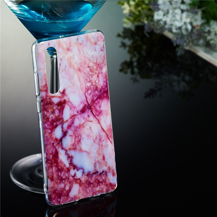 Marble Pattern IMD TPU Soft Protective Case for Huawei P30 - Style U-5