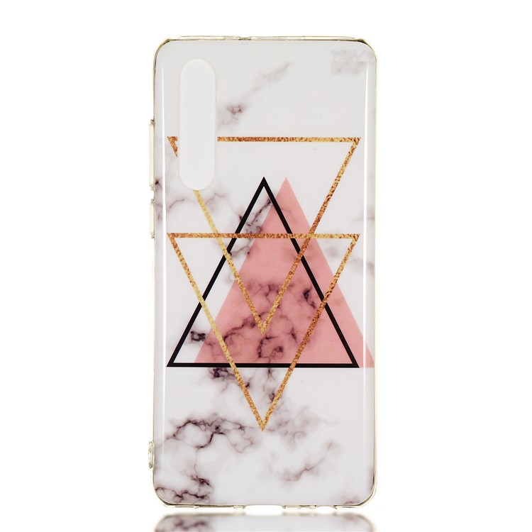 Marble Pattern IMD TPU Protective Cover for Huawei P30 - Style V-2