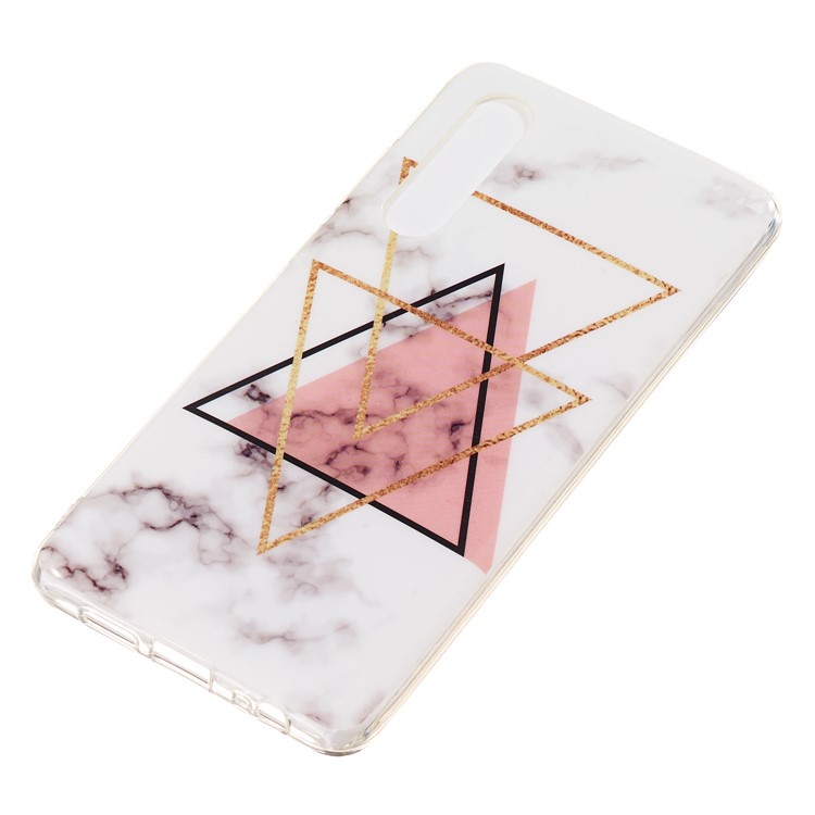 Marble Pattern IMD TPU Protective Cover for Huawei P30 - Style V-3