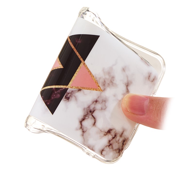 Marble Pattern IMD TPU Back Cover Protector for Huawei P30 - Style X-4