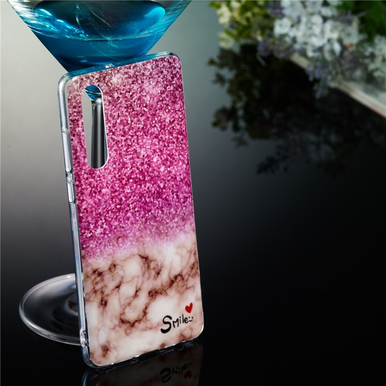 Marble Pattern Printing IMD TPU Phone Case for Huawei P30 - Style A-5