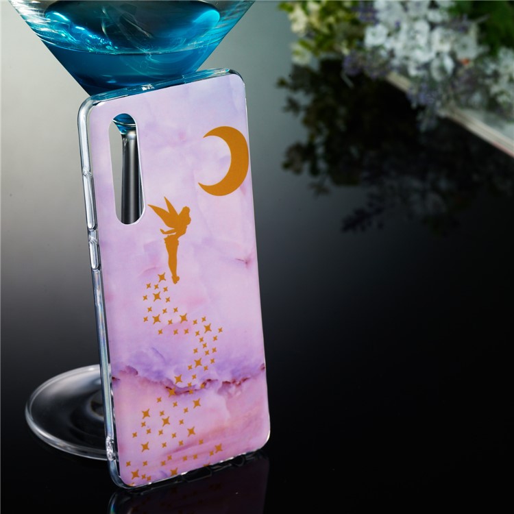 Marble Pattern Printing IMD TPU Phone Cover for Huawei P30 - Style B-5