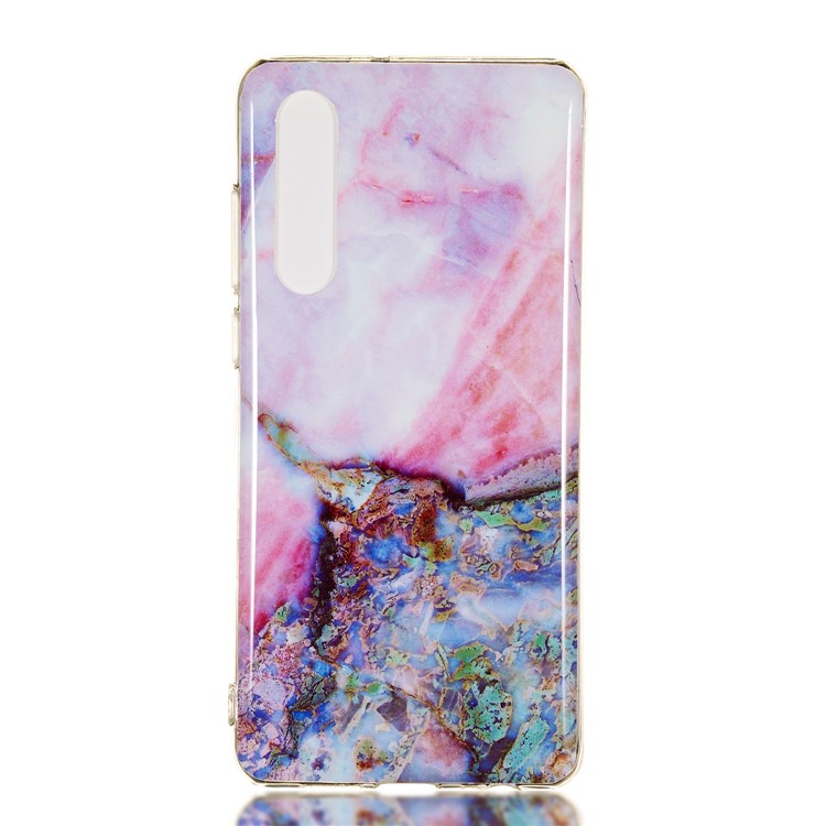 Marble Pattern Printing IMD TPU Phone Shell for Huawei P30 - Style C-4
