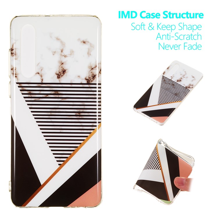 Marble Pattern Printing IMD TPU Protective Case for Huawei P30 - Style G-1