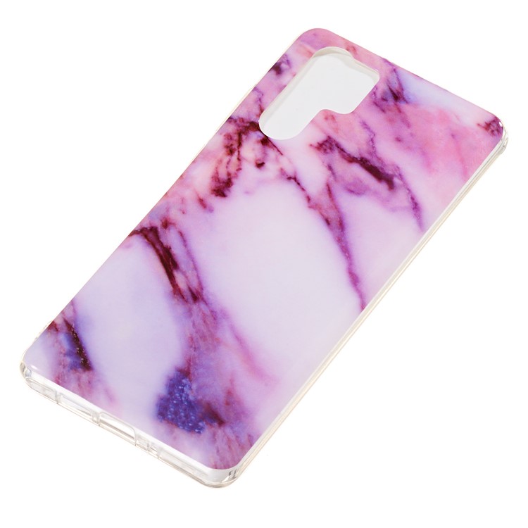 Marble Pattern IMD TPU Soft Back Case for Huawei P30 Pro - Style A-3