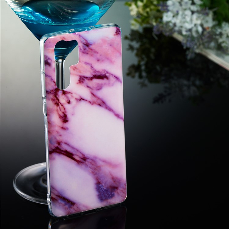 Marble Pattern IMD TPU Soft Back Case for Huawei P30 Pro - Style A-5