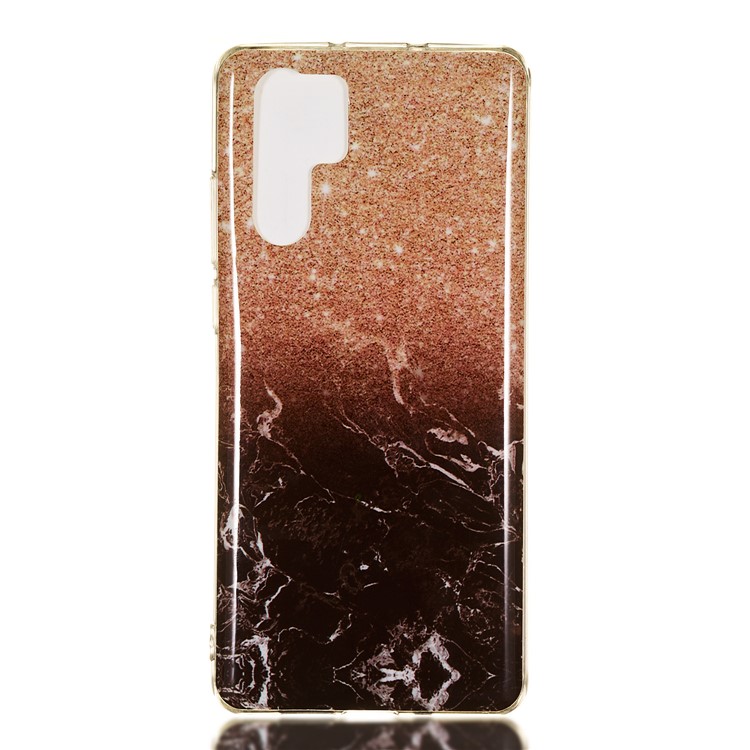 Patrón de Mármol Imd Tpu Cubierta Posterior Suave Para Huawei P30 Pro - Estilo B-2