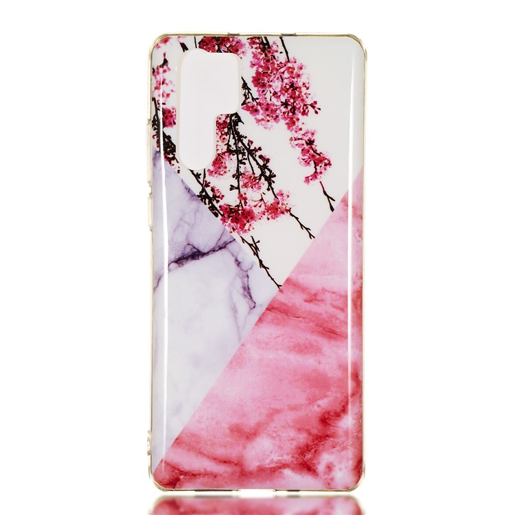Marble Pattern IMD TPU Soft Back Shell for Huawei P30 Pro - Style C-2