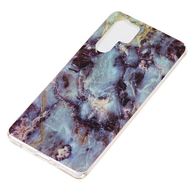 Marble Pattern IMD TPU Soft Back Casing for Huawei P30 Pro - Style D-3