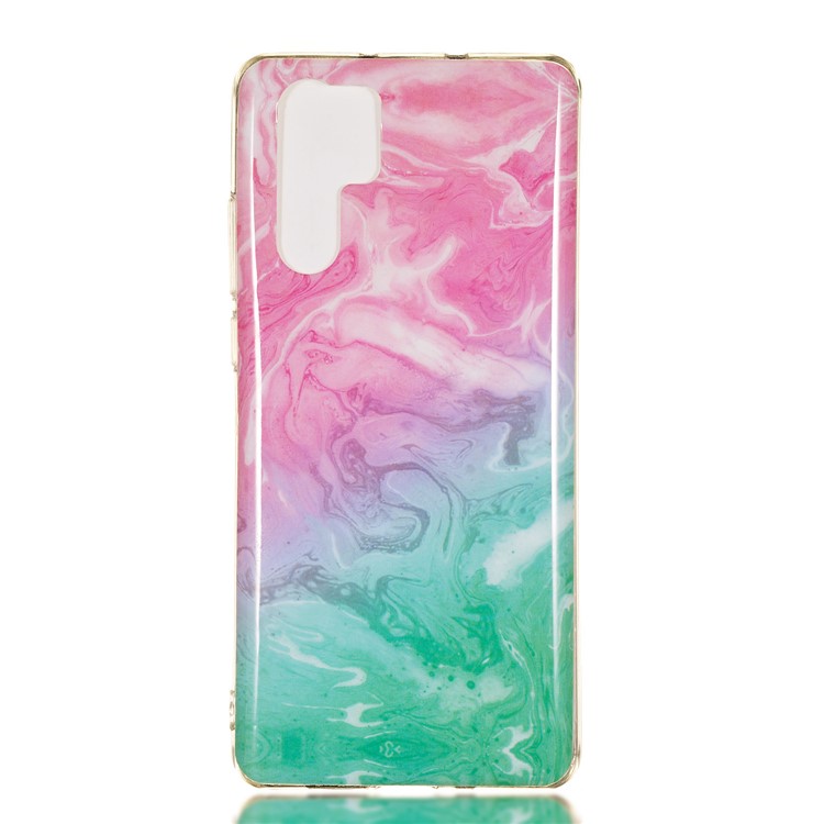 Marble Pattern IMD TPU Soft Cell Phone Case for Huawei P30 Pro - Style F-2