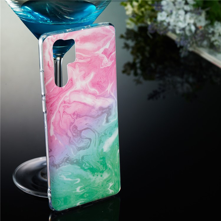 Marble Pattern IMD TPU Soft Cell Phone Case for Huawei P30 Pro - Style F-5