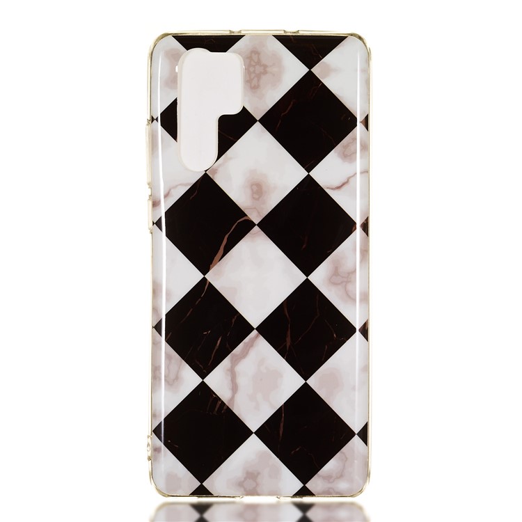 Marble Pattern Printing IMD TPU Phone Shell for Huawei P30 Pro - Style C-3