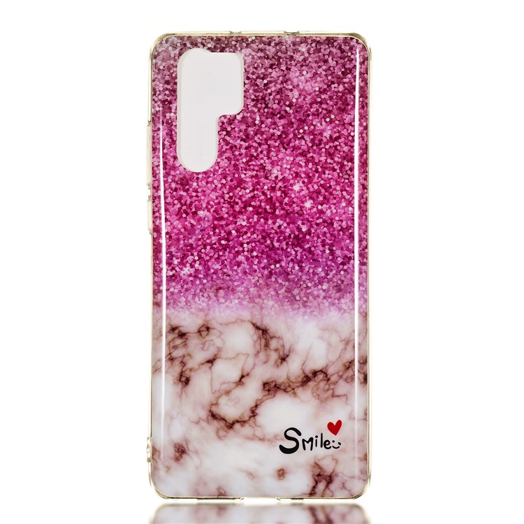 Marble Pattern Printing IMD TPU Phone Casing for Huawei P30 Pro - Style D-3