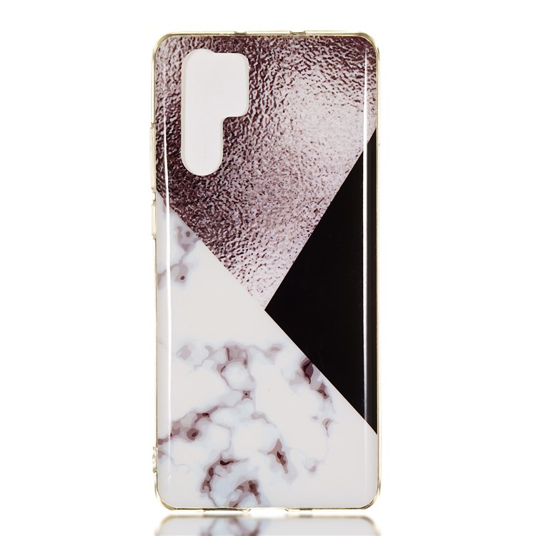 Marble Pattern Printing IMD TPU Mobile Phone Case for Huawei P30 Pro - Style E-2
