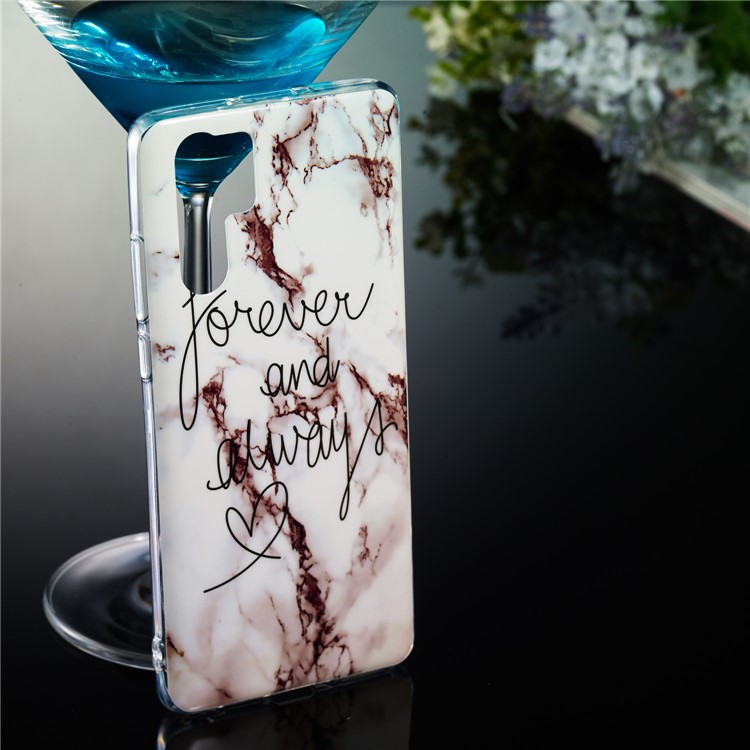 Marble Pattern Printing IMD TPU Protective Case for Huawei P30 Pro - Style G-5