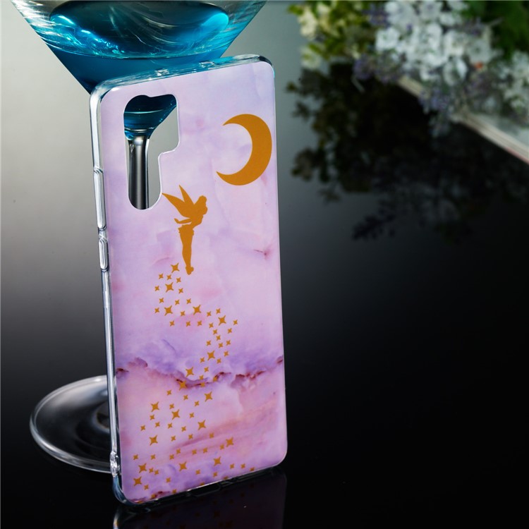 Marble Pattern Printing IMD TPU Protective Cover for Huawei P30 Pro - Style H-5
