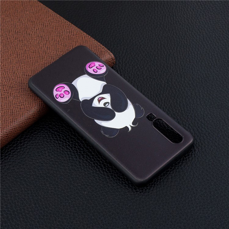 Pattern Printing Embossment Soft TPU Mobile Casing for Huawei P30 - Cute Panda-3