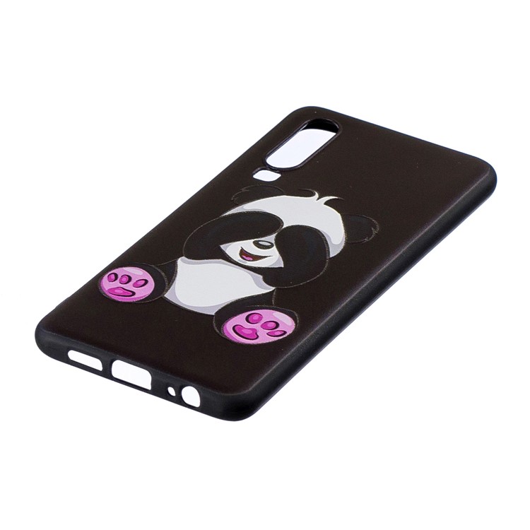 Pattern Printing Embossment Soft TPU Mobile Casing for Huawei P30 - Cute Panda-5