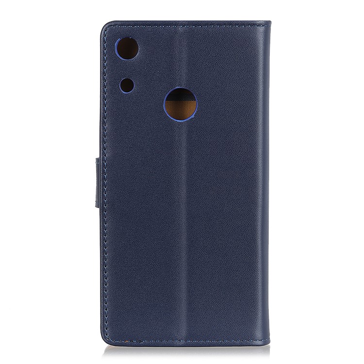 Wallet Stand Flip PU Leather Mobile Shell Case for Huawei Honor 8A - Blue-2