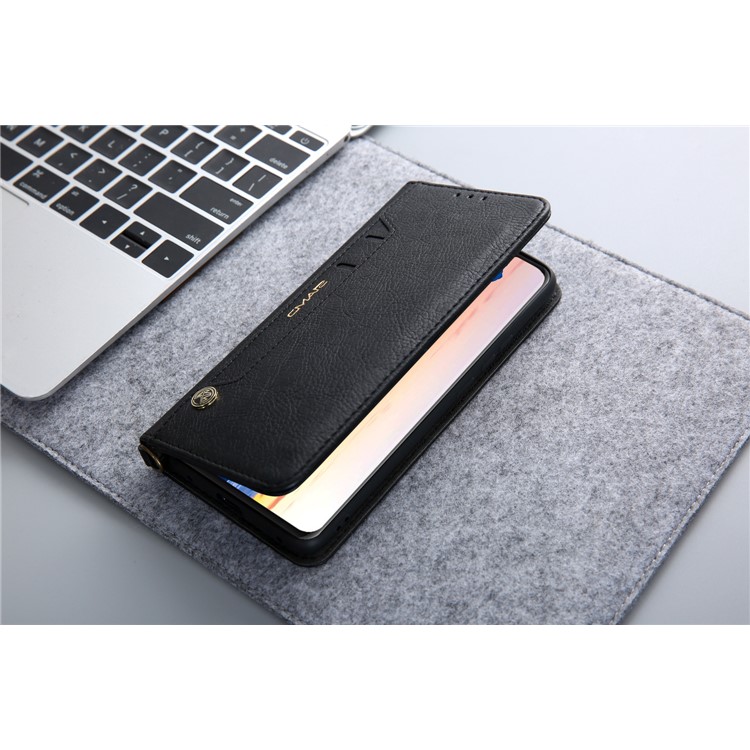 CMAI2 PU Leather Stand Wallet Mobile Case for Huawei Mate 20 Pro - Black-17