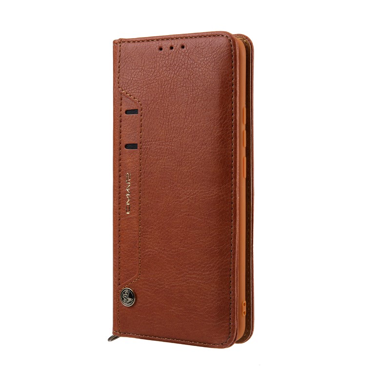 CMAI2 PU Leather Stand Wallet Mobile Casing for Huawei Mate 20 Pro - Brown-2