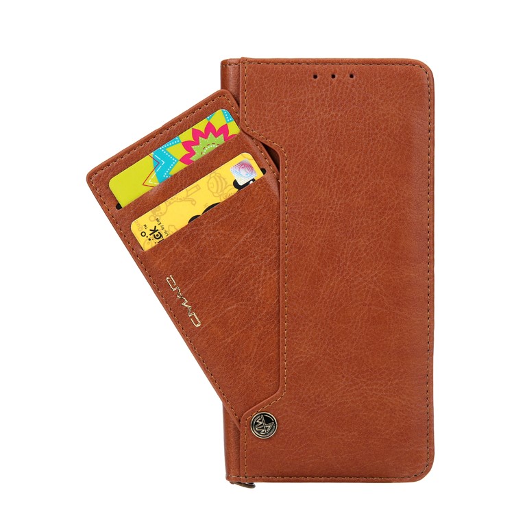 CMAI2 PU Leather Stand Wallet Mobile Casing for Huawei Mate 20 Pro - Brown-4