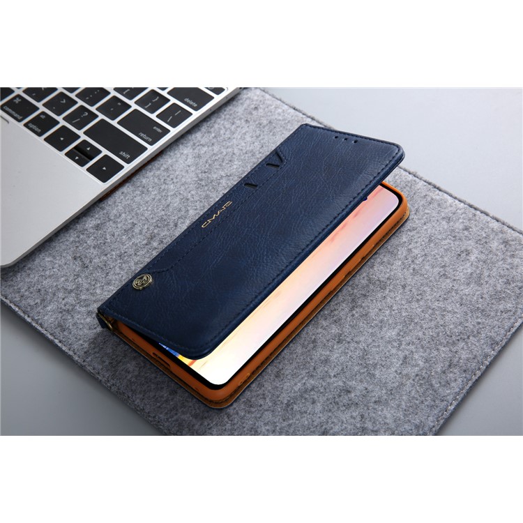CMAI2 PU Leather Stand Wallet Mobile Cover for Huawei Mate 20 Pro - Blue-17