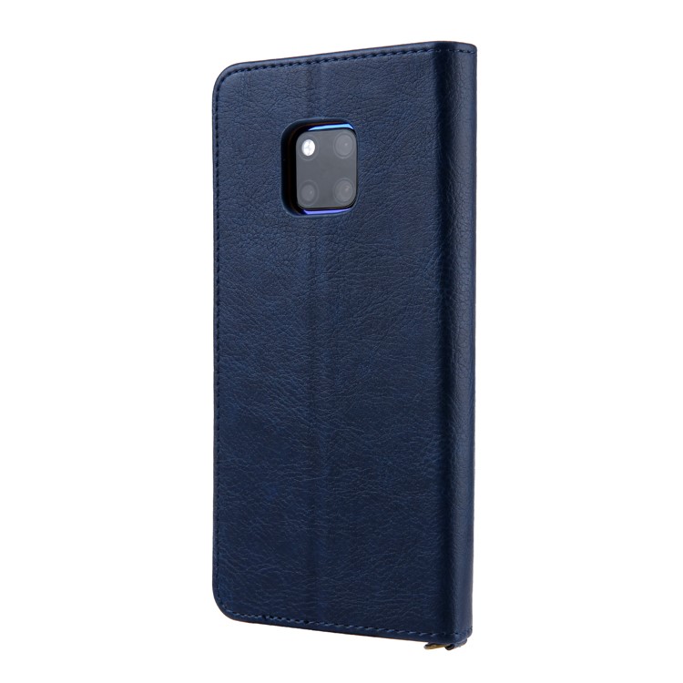 CMAI2 PU Leather Stand Wallet Mobile Cover for Huawei Mate 20 Pro - Blue-3